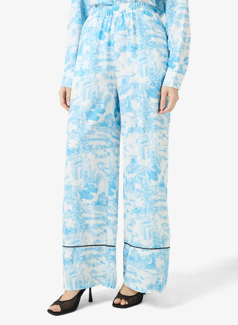 ELLA  Printed Shirt & Pant Set for Women | Best Price UAE